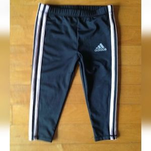 Adidas Baby Girls 18 Month Track Pants Pink/ Black